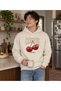 Cherries DTG-Printed Hooded Sweatshirt Unprinted With Pockets - 6