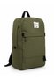 Unisex, Multi-Compartment, Large-Capacity, Ultra Lightweight, Comfortable Laptop-Compatible Backpack in Khaki - 3