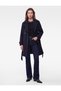 Classic Collar Long Sleeve Belted Double Breasted Cashmere Coat
