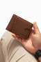 Verlon 9030 Genuine Leather Men's Wallet with 8 Card Slots and a Transparent ID Pocket