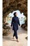 Adjustable-Waist, Elastic-Waisted, Water-Repellent Fabric, 3-Piece Fully Covering Modest Swimwear Hijab Burkini - 7