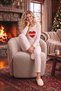 Cotton Soft Touch Patterned Fabric Round-Neck Long-Sleeve Children's Pajama Set - 2