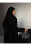 A Luxurious Abaya with Intricate Cutwork Patterns. - 5