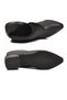 Black Faux Leather Women's Boots PC-54991 Z - 5