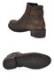 Women's Zip-Up Boots 547877 Coffee Emerald - 5