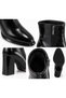 Tb 100 Women's Zip-Up Boots with 7.5 cm Thick Heels - 4