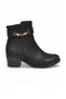 Women's Heeled Zip-Up Boots 209213 Black Emerald - 2