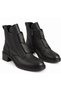 Marven Black Genuine Leather Women's Boots - 4