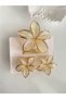 HAIR CLIP - 3-PIECE SET, ECRU LOTUS FLOWER HAIR CLIP (1 PIECE 8 CM, 2 PIECES 4 CM) - 5