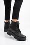 Women's Zip-Up Boots 113 Black - 3