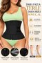 Women's Thermal Sauna Corset with Zipper, Velcro, Adjustable, and Abdominal Belt - 2