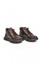 Women's Genuine Leather Boots Z1115 Brown - 4