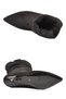 Women's Stiletto Heel Boots 336630 Black Suede - 5