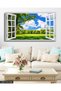 A Window to Nature: Single-Piece Canvas - Canvas Painting - 6