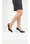 Gold Pointed-Toe Stiletto Women's Heeled Shoes - 2