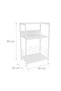 Record Stand, White, 65x30x40 cm - 4