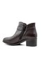 24116 Genuine Leather Brown Women's Boots - 4