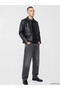 Quality Parts from Çelebi Store Standard Fit Men's Leather Look Jacket - 4