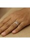 Custom-Designed Silver-Colored Ring BEZOSS - 4