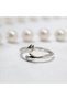 Custom-Designed Silver-Toned Minimalist Ring BEZOSS - 4
