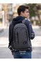Waterproof Fabric 3-Pocket 2-Water Bottle Compartment Everyday Backpack: Height 44, Width 26, Depth 17 cm