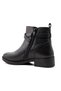 21899 Genuine Leather Black Women's Boots - 4