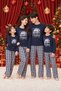 New Year's-Themed Family Pajama Set in Knit Fabric: Father and Son - 3