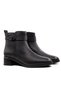 9783 Genuine Leather Black Women's Boots - 5
