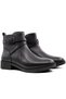 21899 Genuine Leather Black Women's Boots - 5