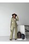 Women's Belt Detail Jacket and Pants Set—Stylish, Modern-Cut Two-Piece Set - 7