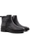 21892 Genuine Leather Black Women's Boots - 5