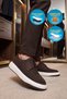 Men's Casual Shoes, Genuine Leather, 272301, Brown-Nubuck