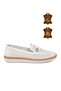 Women's Casual Shoes, Genuine Leather, Z142, White - 3