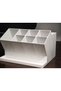 Multipurpose Compartmentalized Storage Box with Lid, Organizer Box for Tools and Belongings