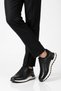 Men's Casual Shoes, Genuine Leather, M294, Black - 3