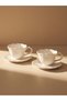 2-Person Porcelain Coffee Cup Set 90 ml