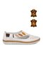 Women's Casual Shoes, Genuine Leather, Z184, White - 3