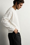 Men's Basic Crew Neck Oversized Sweatshirt - 4