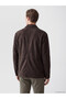 STANDARD Fit Shirt Collar Suede Men’s Jacket - 6