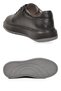 Men's Genuine Leather Sneakers 272304 Black-Black - 5