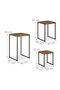 Side Table Set of 3 - 4