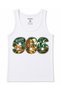 Saudi Heritage 966 – Tank top Featuring the Saudi Arabian Flag, the Desert, and a View of Riyadh