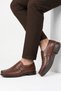 Men's Casual Shoes, Genuine Leather, Sensitive 3607-1, Taba - 3