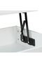 Black Coffee Table with Lift Function - 6