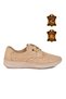 Women's Casual Shoes, Genuine Leather, 9523, Beige - 3