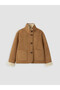 Women's Suede-Look Jacket with Plenty of Stitching - 8