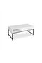 Black Coffee Table with Lift Function - 8
