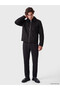 Trendy Picks from Kübra Butik: STANDARD Fit Plush Collar Men’s Coat with Yoke Detail - 3