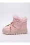 Ba&Ba Orthopedic Girls' Beaded Fur-Lined Boots with Non-Slip Soles - 3