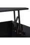 Black Coffee Table with Lifting Top - 6